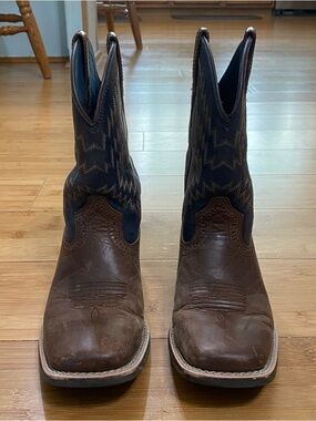 Ariat Tycoon Western Leather Boots Kid’s Sz 2
